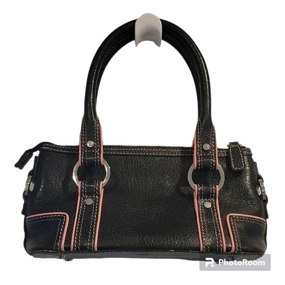 Vintage Nordstrom Leather Mini Satchel (Rare Sample) - Picture 1 of 16